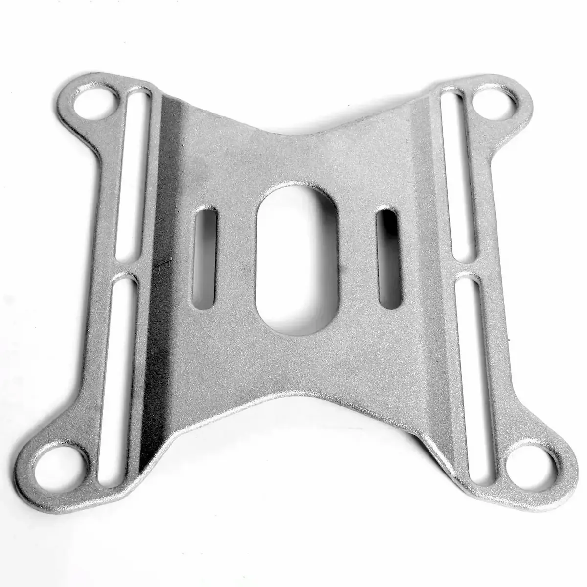 Flangia di fissaggio motore con asole di regolazione in lega di alluminio di alta precisione